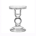 Romantic Candlelight Dinner Pillar Candle Stand Optional Size Glass Candlesticks Modern Decoration Candlestick