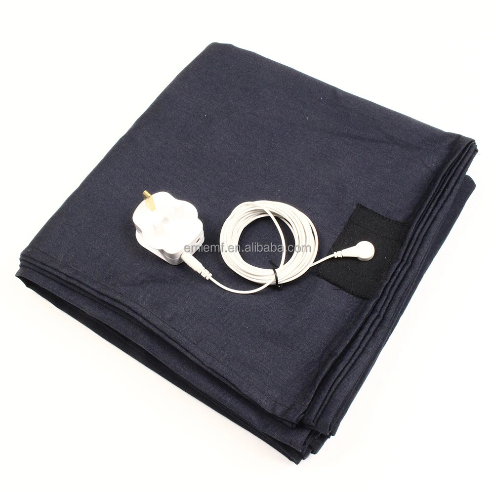 CONDUCTIVE ESD EARTHING Stainless Steel Sheet With Grounding Connection Cord Grounding Sheet