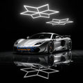 Free Shipping Provide Installation Instructions Garage Workshop Detailing Snowflake Light Working Car Light Wash