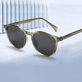 High End Tr90 Frame Cp Polarized Sunglasses Style Unisex 2025 Custom Woman Sun Glasses Round Sunglasses Men