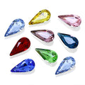 Dongzhou Long Drop Glass Rhinestones PointBack Fancy Stone Wholesale Lead-free Crystal Stone Beads for Jewelry Diy Accessories