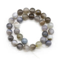 DIY Hot selling grey agate stone tiny beads small crystal healing spheres