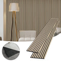 KASARO Innovatively Customized Self-adhesive Oak Trendy Wall Decorative Sound Proof Acoustic Panels for Home Office Interior