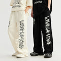 INFLATION Custom 250 Gsm Wide Leg Pants Mens Streetwear Manufacturer Baggy Sweatpants Men's Pants & Trousers
