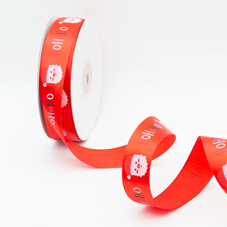OEM Custom Satin Ribbon for Hair Bows 100% Polyester Factory Printed Brand Logo Artwork for Parties
