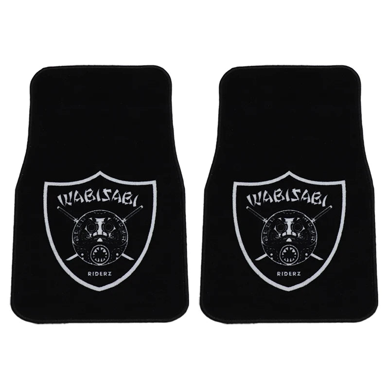 Custom Full Universal Set of Anti-Slip Rubber Backed Garage Mats for Cars Car Floor Mats