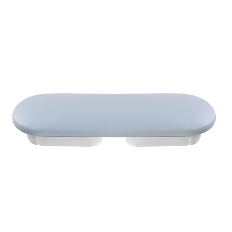 Luxury Folded Nail Tools Hand Pillow Plastic Handle PU Leather Pillow Nail Arm Rest for Nails Salon