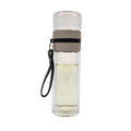 Eco Friendly Bpa Free Borosilicate Glass Tea Bottle With Rope and Tea Infuser