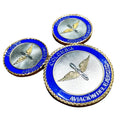 Wholesale 1.75 Inch Metal Iron Zinc Alloy Double Sided Exquisite Beautiful Golden Silver Custom Challenge Coins for Souvenir