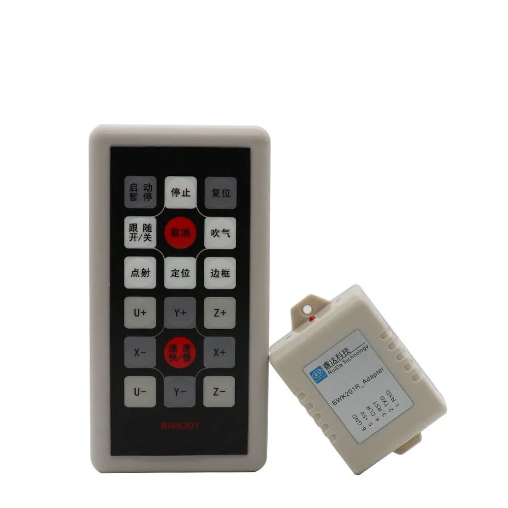 Ruida Wireless Receiver BWK201 Control RD Laser Controller Within 10m for Co2 Laser Engraving and Cutting Machine