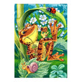 Ever Moment Diamond Painting Handmade Frog Flower Full Square 5D DIY Mosaic Decor Hobby Household 3F2049