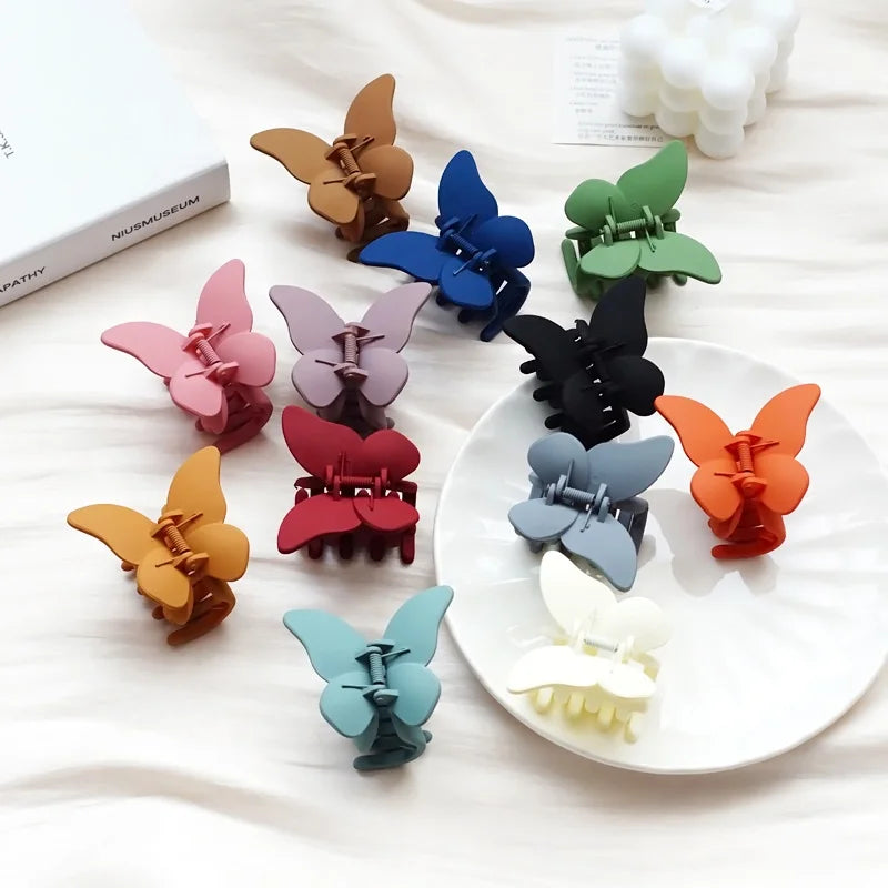 Popular butterfly Hair Claw Clips Sweet Hair Accessory for Women Girls Hair Ornament