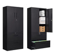 Modern Style Cabinet with 2-Drawer Coming with Lock Doors and Adjustable Shelves Suitable for Various Settings