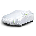 WOQI Waterproof Car Cover All Weather Snowproof UV Protection Windproof Outdoor Full Car Cover Universal Fit for Sedan MegaBDM