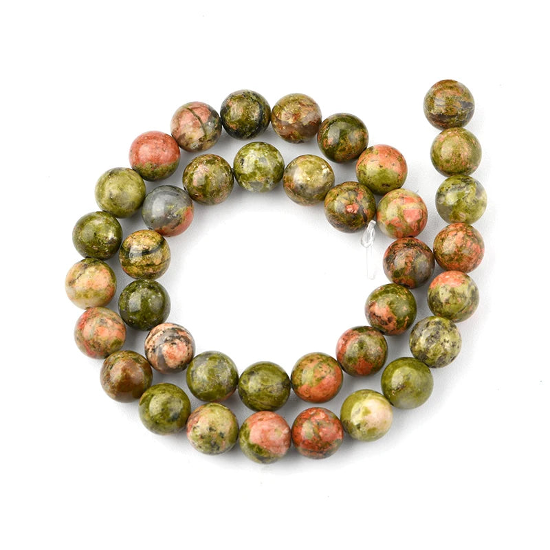 Wholesale Natural Gemstone Loose Round Beads Used for Jewelry Making Natural Sapphire Gemstone Loose Beads Thread Jewelry