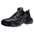 ZG 8824 Men's Steel Toe Safety Shoes with Rotating Button Black Technology Mecha Hot Sale for Factory Use Winter Season