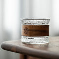 Wholesale Handmade Vertical Pattern clear Glass