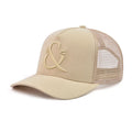 Custom Made Suede Mesh Back 5-Panel Breathable & Waterproof Trucker Caps Embroidery Fashion Outdoor Beach & Cycling Trucker Hat