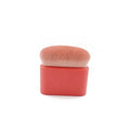 New Fashion Large Area Multifunctional Foundation Brush Single Rectangular Makeup Tool Nylon Plastic Material Face Handle Cheek