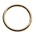 Wholesale Eco-friendly Gold Plated Metal O Ring Hardware Circle Buckle for Bag Parts & Accessories for Handbags and Underwear