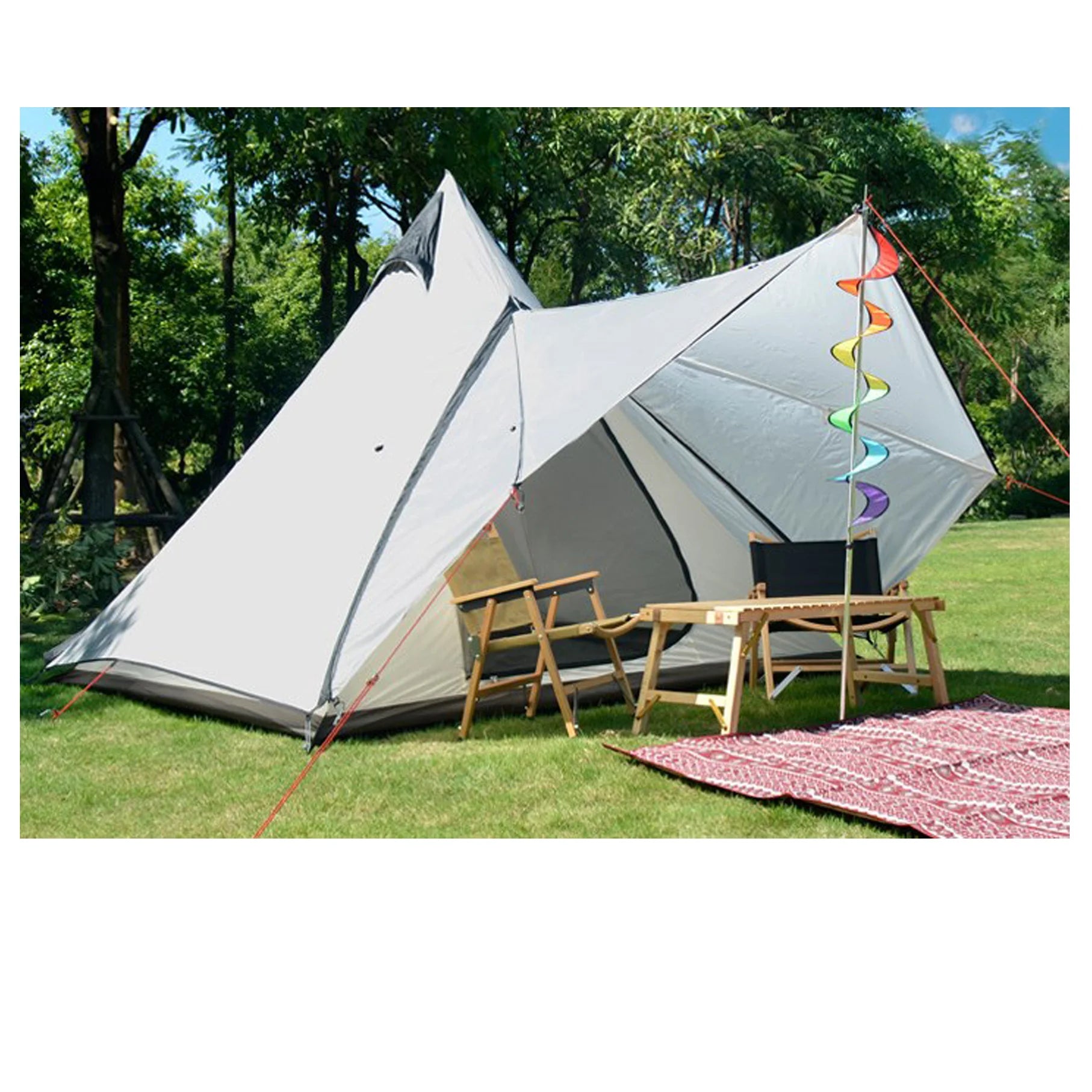 2022 Hot Sale Portable  3-4 Person Family Camping Tent