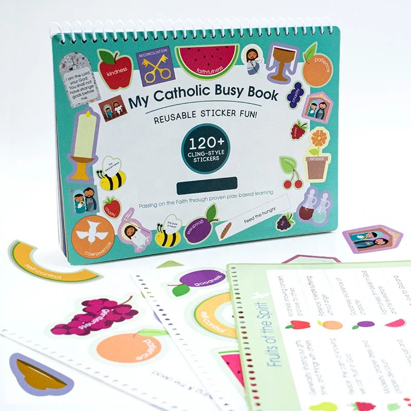 Printing Custom Children's Vintage Retro Colour Storage Reusable Sticker Books Manufacturer