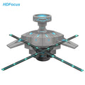 65cm Holograms Making 3d Holographic Fans Wifi App Control 3d Fan Projector Light Display Hologram Fan