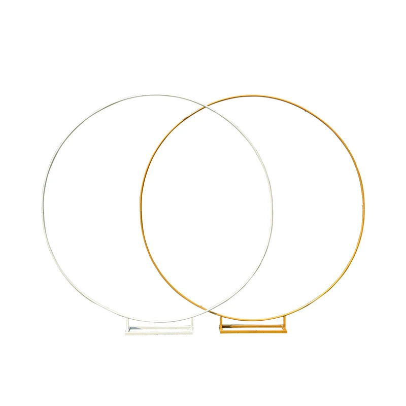 Wedding Arch Stand Round Circle Backdrop for Wedding Decoration