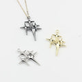 Wholesale Direct Sales Star Shape Hollow Pendant Accessories Simple Style DIY Handmade Accessories