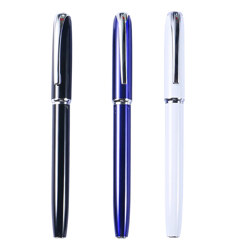 SHULI Boligrafos De Gel Factory Manufacture Luxury Design Metal Signature Roller Ball Pen With Custom Logo