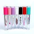 PETG Clear Lip Glaze Packaging Empty Bottle Container Round Full Transparent Lip Gloss Tube Lip Glaze Tube
