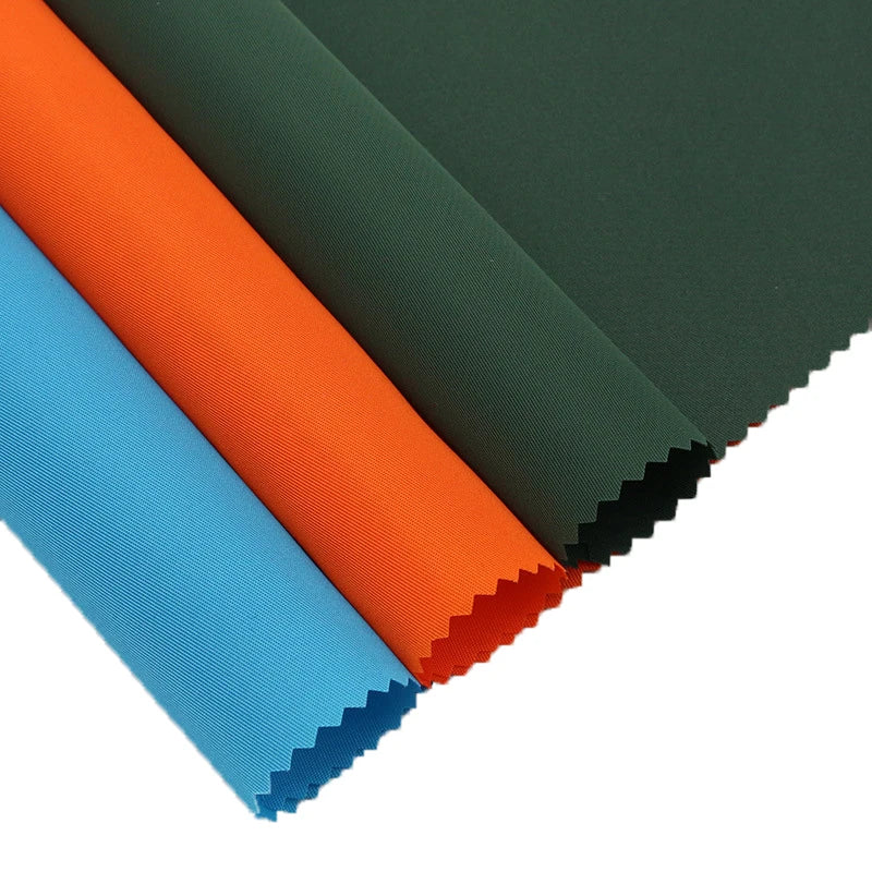 Fabric Plain Water Resistant Waterproof Dyeing 230t 230d Twill Taffeta Nylon with Pu Coated Woven Lightweight TL