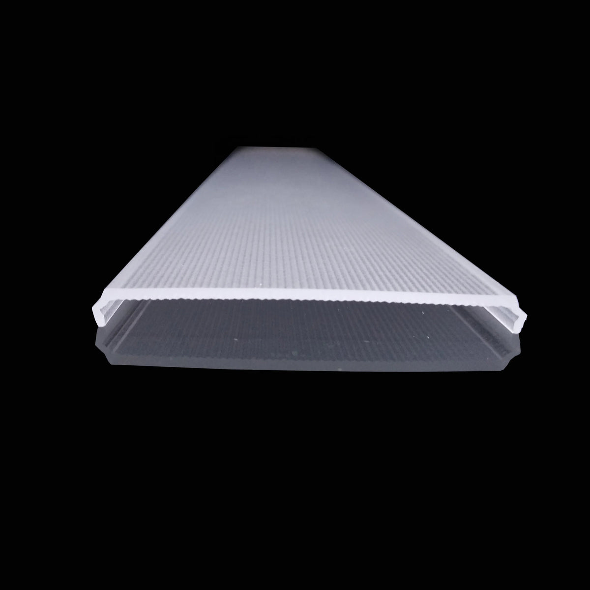 Bespoke Plastic Profiles LED Linear Light Polycarbonate Lamp Cover & Shades Acrylic Profile for Led Aluminum Profiles Channel