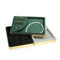 Elegant Metal Jewellery Display Tray Beauty Durable Jewelry Set Organizer for Ring Earrings Pendant Bracelet For Showcase