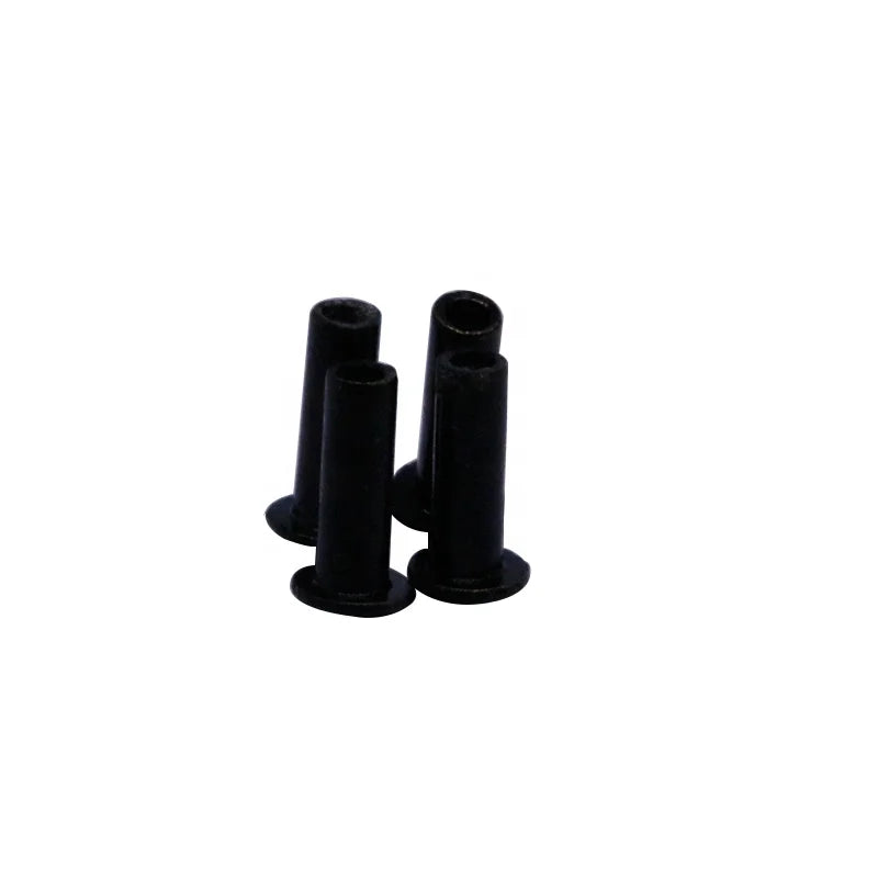 Free Samples Custom Available Brass Iron Black Zinc Plated Round Head Semi Tubular Rivets ISO Standard Saitong Brand