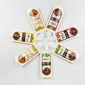 Customized Reusable Energy Gel Packaging Bag/ Liquid Stand up Spout Pouch with Top Spout