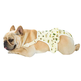 Pet Dog Shorts Diaper Sanitary Physiological Pants Washable Female Suspender Panties Menstruation Underwear Briefs