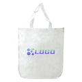 Custom Logo  Full Print Lemon Durable Eco-Waterproof PP Laminated Non-Woven Tote Shopping Bag Curved Corners Unique Design