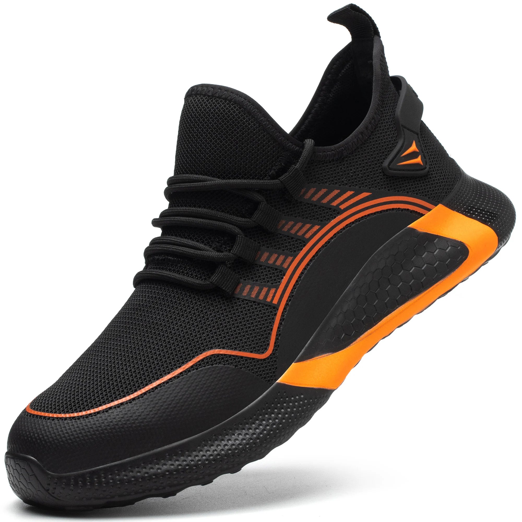 DianSen OEM Customezed Safety Work Shoes for Men Steel Toe Safti Shoes Lightweight Breathable Working Shoes Zapatos De Seguridad