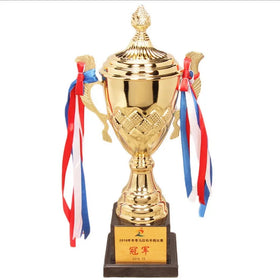 2026 Creative World Wholesale Cheap Trophy Medal Football School Customized Basketball Metal Trophy Cup