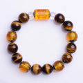 Wholesale Tiger Eye Bracelet Natural Stone Lucky Bracelet Citrine Gemstone Bracelet for Men & Women