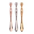 A Large Number of Large Metal 24K Eye Cream Face Cream Eyes Into the Spoon Massage Stick Artifact Catalpa Alloy Scraping Board