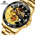 Forsining Watch Men Automatic Mechanical Gift Luminous Hands Man Wristwatches Dropshipping Montre Homme Waterproof Watches