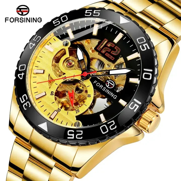 Forsining Watch Men Automatic Mechanical Gift Luminous Hands Man Wristwatches Dropshipping Montre Homme Waterproof Watches