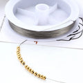 Handmade Stainless Steel Beaded Wire Tiger Tail Beading Wire Bracelet Necklace  for Jewelry Making