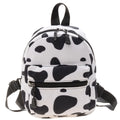 Cow Spots Cute Fashion School Bags for Girls Casual Women Girl College Style Canvas Polyester Waterproof Tote Backpack Bag