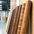 Factory Direct Wall Panel Pvc Film Furniture Foil Wood Grain Pvc Membrane Films Interior Door Decoration Film Foil