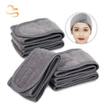 Lower Moq 2Layers Adjustable Towel Make up Wrap for Hair Face Washing and Shower Cloth Spa Headband