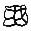 35*35*4cm Black Plastic Walk Maker Reusable Concrete Path Maker Molds Stepping Stone Paver DIY Pavement Moulds