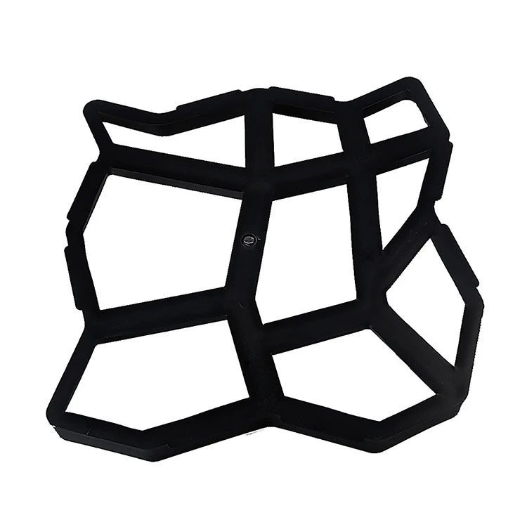 35*35*4cm Black Plastic Walk Maker Reusable Concrete Path Maker Molds Stepping Stone Paver DIY Pavement Moulds